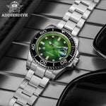 ADDIESDIVE AD2089 Taucheruhr – 41mm, Keramiklünette, BGW9, 200m, Edelstahl Quarz - flohmarkt-deutschland.shop