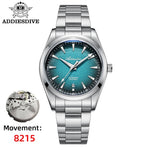 ADDIESDIVE Herren Automatikuhr – BGW9 Leuchtend, Saphirglas, 200m, 39mm, Edelstahl - flohmarkt-deutschland.shop