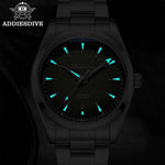 ADDIESDIVE Herren Automatikuhr – BGW9 Leuchtend, Saphirglas, 200m, 39mm, Edelstahl - flohmarkt-deutschland.shop