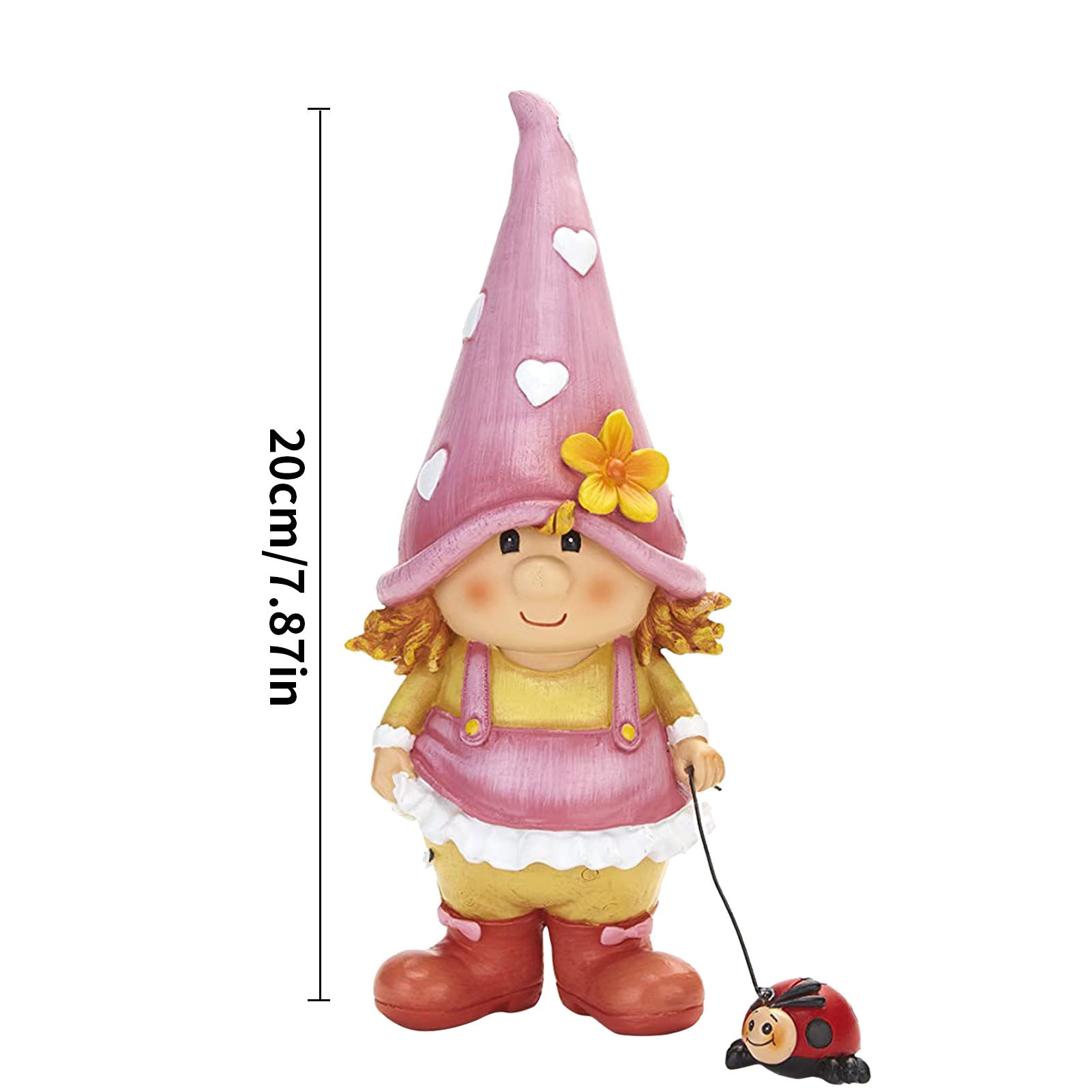 Funny Resin Garden Gnome Statue for Outdoor Decor