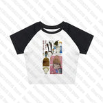 Ästhetische Brief Tank top Crop Tops T-shirt Kurzarm Weste Tees Harajuku Streetwear Hosenträger Frauen Kleidung hemd 2000er Jahre - flohmarkt-deutschland.shop