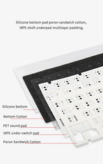 AJAZZ AK820 Pro Wired&Wireless Mechanical Gaming Keyboard Tri-Mode RGB Backlit Hot-Swappable Switches,70% Compact Layout,PC/Mac - flohmarkt-deutschland.shop