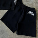 American Creative Pocket CD Pattern Cartoon Embroidery Fashion Loose Straight Shorts Summer Y2K Casual Hip Hop High Street Pants - flohmarkt-deutschland.shop