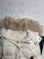Amerikanischen retro pelz kragen warme einfarbig frauen mit kapuze baumwolle mantel ins winter lose beiläufige dünne baumwolle mantel jacken - flohmarkt-deutschland.shop