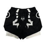 Anime Jujutsu Kaisen Kompressionsset Fitnessanzug für Herren, schnell trocknendes 3D-Kompressionsshirt + Fitnessstudio-Shorts, Lauf-Workout-Sportbekleidung - flohmarkt-deutschland.shop