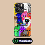 Anime Sprunki Mobile Phone Case for iPhone 16 15 14 13 12 11 Pro Max Plus Mini MagSafe Glass Colour Printing Pretty Smartphone - flohmarkt-deutschland.shop