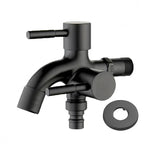 AquaNova Vielseitige Doppel-Auslauf Armatur Aus Edelstahl 304 - Mit Filter Und Trinkwasseroption - flohmarkt-deutschland.shop