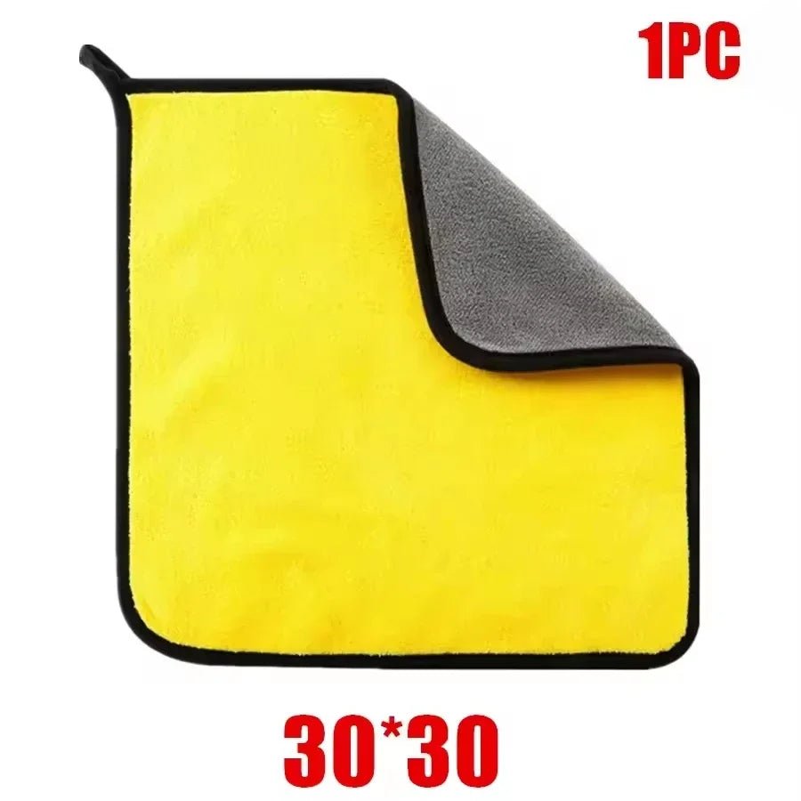 AutoGlanz Mikrofaser Reinigungstücher 30x60 cm - Weiche Schnelltrocknende Doppellagige Tücher Für Fenster Und Spiegel - flohmarkt-deutschland.shop