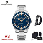 Automatische Uhr, Männer Mechanische 200 m Wasserdicht Saphir Keramik Tauchen Edelstahl Uhr V3 - flohmarkt-deutschland.shop
