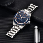 Automatische Uhr, Männer Mechanische 200 m Wasserdicht Saphir Keramik Tauchen Edelstahl Uhr V3 - flohmarkt-deutschland.shop