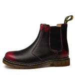 Autumn Style Dicke Absatz Cowhide Martin Boots Im Britischen Stil Für Damen - Perfekt Für Herbst Und Alltag - flohmarkt-deutschland.shop