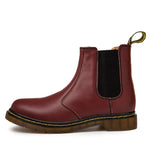 Autumn Style Dicke Absatz Cowhide Martin Boots Im Britischen Stil Für Damen - Perfekt Für Herbst Und Alltag - flohmarkt-deutschland.shop