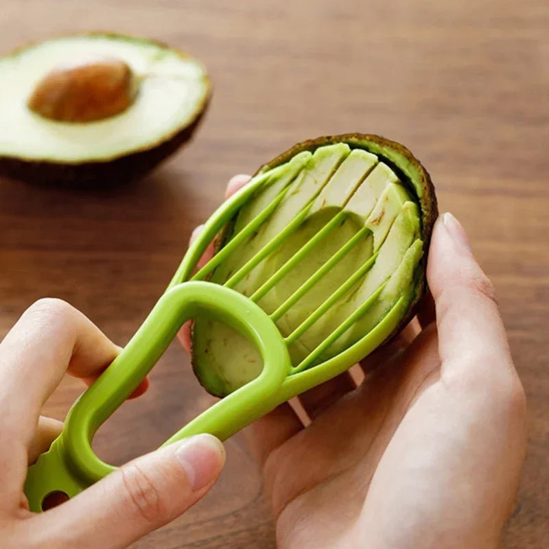 Avocado Schneider 3-in-1 Entkerner Schäler Küchenhelfer - flohmarkt-deutschland.shop
