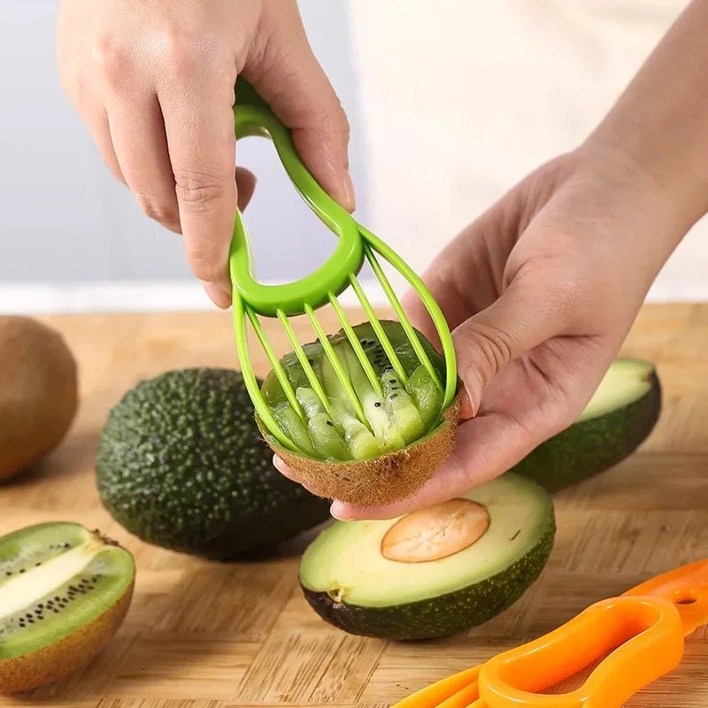Avocado Schneider 3-in-1 Entkerner Schäler Küchenhelfer - flohmarkt-deutschland.shop