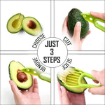 Avocado Schneider 3-in-1 Entkerner Schäler Küchenhelfer - flohmarkt-deutschland.shop