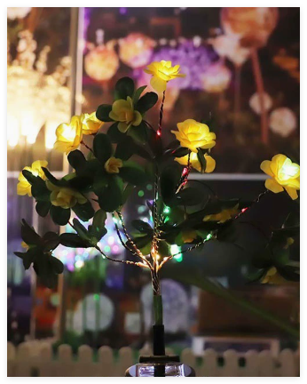 Azalea Flowers LED Garden Lights (One Piece) - flohmarkt-deutschland.shop