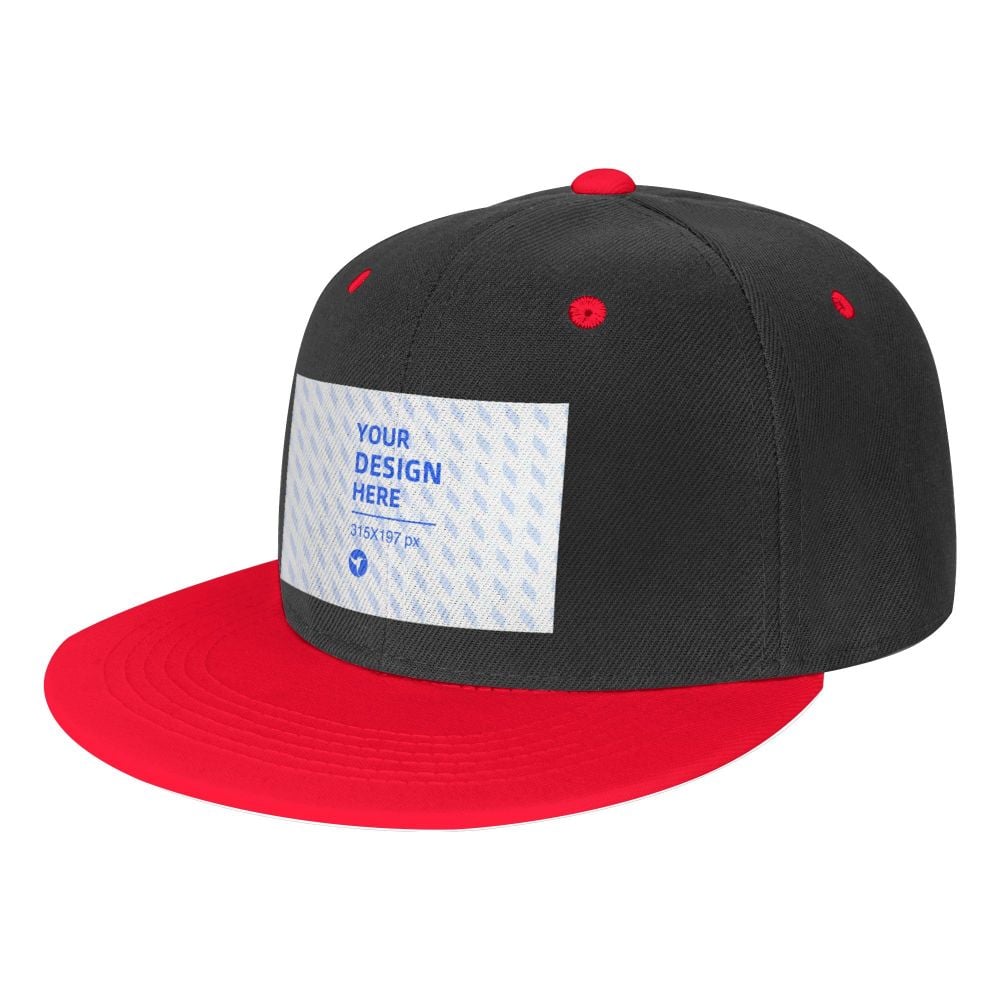 Children's Contrast Flat Brim Hip Hop Hat
