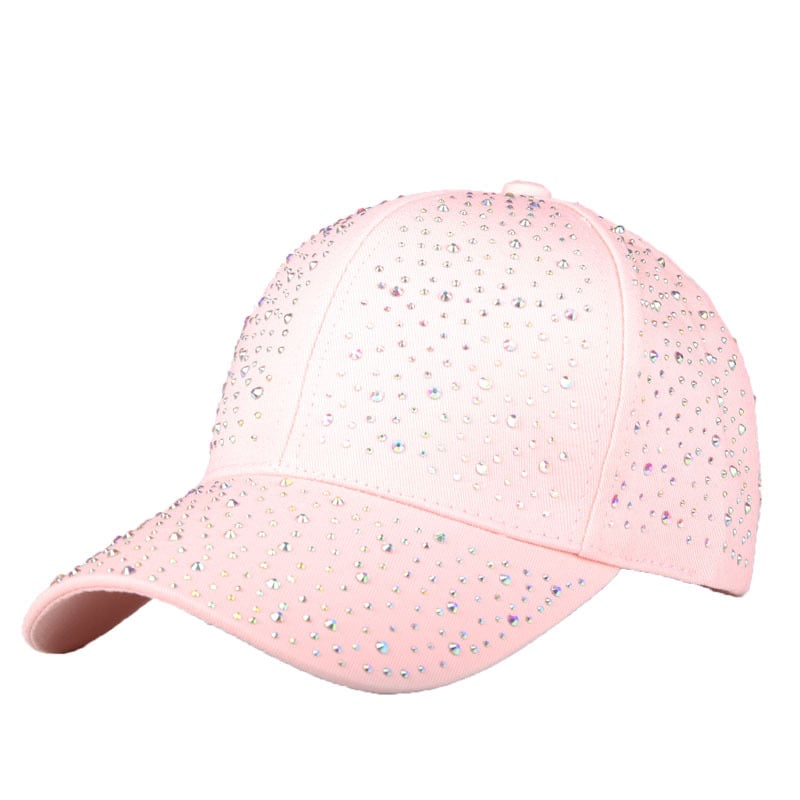 Women's Diamond Baseball Cap for Sun Protection
