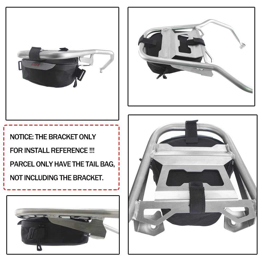 Motorcycle For BMW R 1200 1250 GS For Yamaha For Honda For Suzuki Tool Bag Side Tail Luggage Rack Gap Toolbag Night Reflective