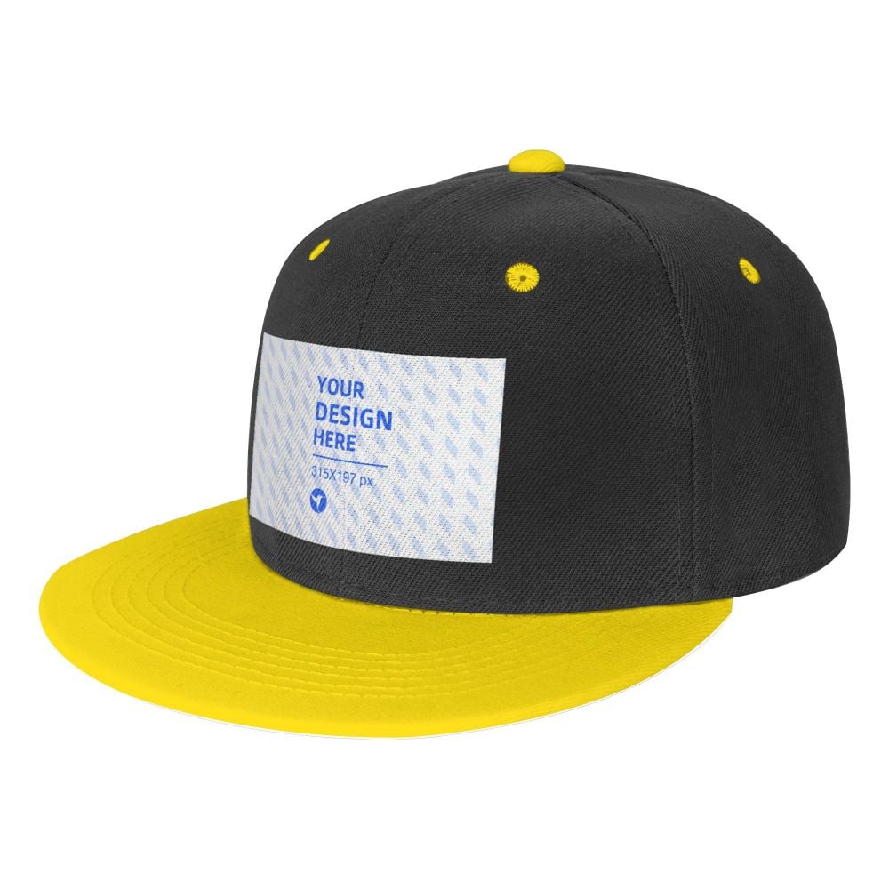 Children's Contrast Flat Brim Hip Hop Hat
