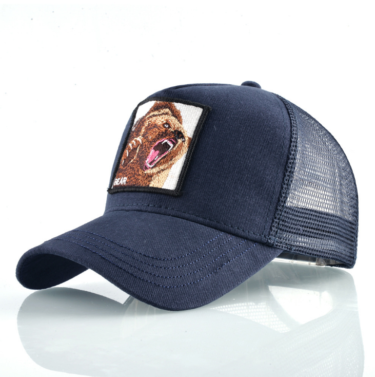 Embroidered Animal Rooster Baseball Cap - Hip Hop Style