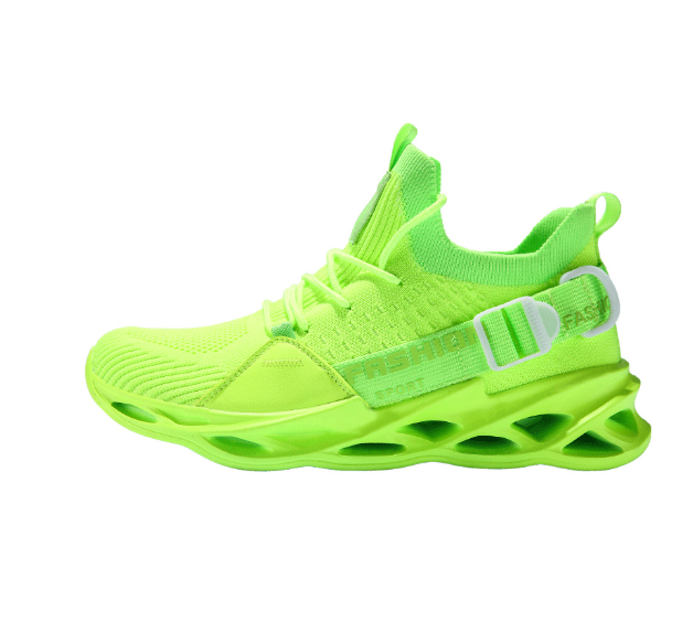 Men's Flyknit Yeezy Sneakers, Breathable Running Shoes