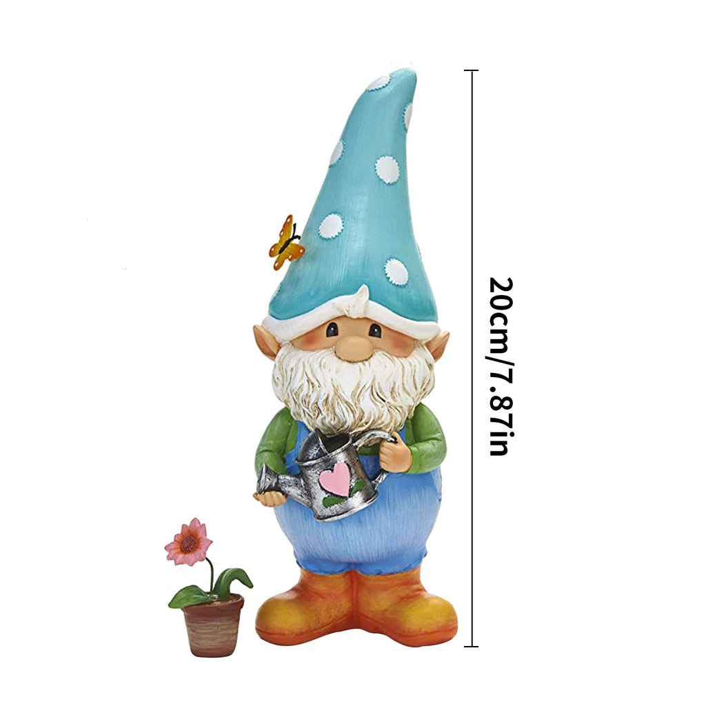 Funny Resin Garden Gnome Statue for Outdoor Decor
