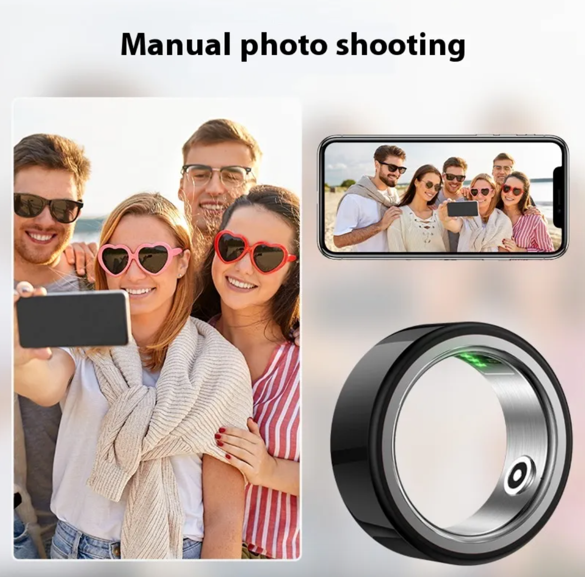 Keramischer Gesundheitsüberwachungs-Smartring
