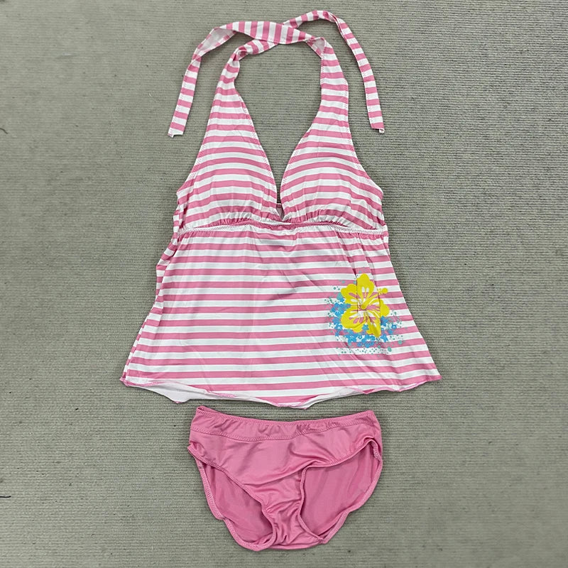 Y2k Cutie Harajuku Sexy neck hanging vest suspender E-girl Women's 2025 European American Backless slim Summer Bodycon Vest sets
