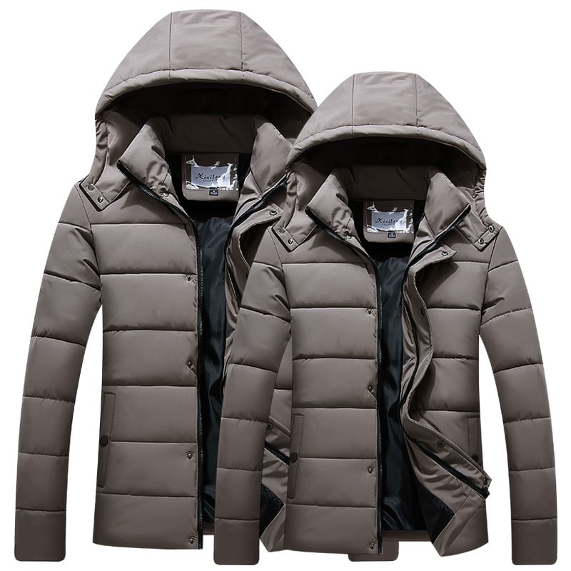 Couples Thick Down Padded Jacket for Winter Wear