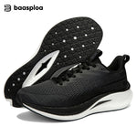 Baasploa Men Jogging Sports Shoes Carbon Plate Professional Cushioning Sneakers Male Outdoor Breathable Non Slip Running Shoes - flohmarkt-deutschland.shop