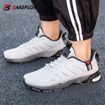 Baasploa Men Running Shoes Lightweight Breathable Jogging Sport Shoes Male Lace-up Fashion Comfort Casual Sneakers Non-slip - flohmarkt-deutschland.shop