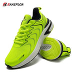 Baasploa Men Running Shoes Lightweight Mesh Breathable Sport Shoes Male Fashion Comfort Casual Sneakers Non-slip - flohmarkt-deutschland.shop
