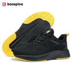 Baasploa Men Running Sneakers Brand Casual Lightweight Designer Mesh Jogging Shoes Male Breathable Lace-Up Sports Walking Shoes - flohmarkt-deutschland.shop