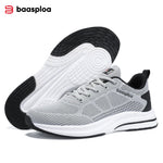 Baasploa Men Running Sneakers Brand Casual Lightweight Designer Mesh Jogging Shoes Male Breathable Lace-Up Sports Walking Shoes - flohmarkt-deutschland.shop
