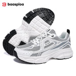 Baasploa Women Running Shoes Lightweight Breathable Sport Shoes Female Comfort White Casual Sneakers Height Increase Cushioning - flohmarkt-deutschland.shop