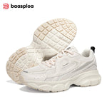 Baasploa Women Running Shoes Lightweight Breathable Sport Shoes Female Comfort White Casual Sneakers Height Increase Cushioning - flohmarkt-deutschland.shop
