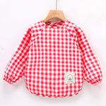 Baby-Ess-Lätzchen, wasserdicht, ärmellos, Schürze, Lebensmittel-Overall, handgefertigt, Tonmalerei, Arbeitskleidung für Mädchen und Jungen, Spucktücher - flohmarkt-deutschland.shop