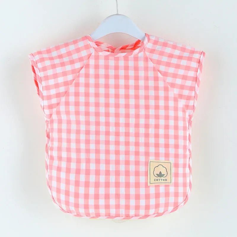 Baby-Ess-Lätzchen, wasserdicht, ärmellos, Schürze, Lebensmittel-Overall, handgefertigt, Tonmalerei, Arbeitskleidung für Mädchen und Jungen, Spucktücher - flohmarkt-deutschland.shop