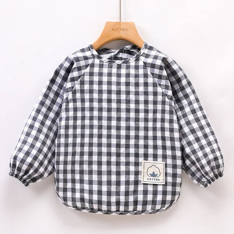 Baby-Ess-Lätzchen, wasserdicht, ärmellos, Schürze, Lebensmittel-Overall, handgefertigt, Tonmalerei, Arbeitskleidung für Mädchen und Jungen, Spucktücher - flohmarkt-deutschland.shop