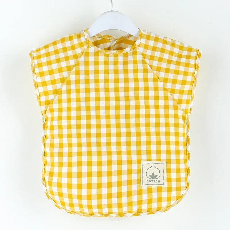 Baby-Ess-Lätzchen, wasserdicht, ärmellos, Schürze, Lebensmittel-Overall, handgefertigt, Tonmalerei, Arbeitskleidung für Mädchen und Jungen, Spucktücher - flohmarkt-deutschland.shop