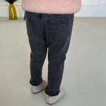 Baby Kids Spring Autumn Winter Thick Warm Jeans With Fleece For 1-7 Years Boys Girls Casual Denim Pants Kids Children Trousers - flohmarkt-deutschland.shop