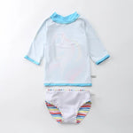 Baby Swimwear and Surfwear Long Sleeve Bathing Suit Toddler Girls 2021 Unicorn Mermaid Swimsuit Kids Swimming Suits for Children - flohmarkt-deutschland.shop