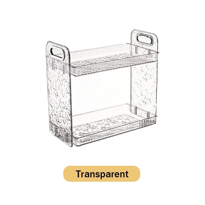 Bad Doppels chicht Kosmetik Lager regal Toilette Aufbewahrung sbox Waschtisch Organizer Desktop Hautpflege Lager regal Displayst änder - flohmarkt-deutschland.shop