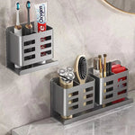 Bad Kamm Lagerung Rack Wc Punch-freies Wand-montiert Waschraum Kosmetik Rasierer Zahnbürste Zahnpasta Lagerung Regal - flohmarkt-deutschland.shop