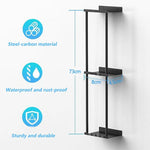 Bad Lagerung Inhaber Metall 3-tier Regal Lagerung Inhaber Multifunktionale Handtuch Halter Racks Wand Organizer Racks Wohnkultur - flohmarkt-deutschland.shop