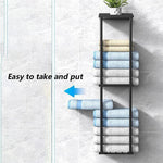 Bad Lagerung Inhaber Metall 3-tier Regal Lagerung Inhaber Multifunktionale Handtuch Halter Racks Wand Organizer Racks Wohnkultur - flohmarkt-deutschland.shop