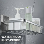 Bad Lagerung Rack Keine Bohrer Regale Wand Halterung Ecke Regal Dusche Halter Für WC Shampoo Organizer Bad Zubehör - flohmarkt-deutschland.shop