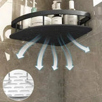 Bad Lagerung Rack Keine Bohrer Regale Wand Halterung Ecke Regal Dusche Halter Für WC Shampoo Organizer Bad Zubehör - flohmarkt-deutschland.shop