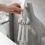 Bad Lagerung Rack Wand Selbst Zahnbürste Halter Zahnpasta Spender Razor Stand Badezimmer Organisation Hause Gadgets - flohmarkt-deutschland.shop